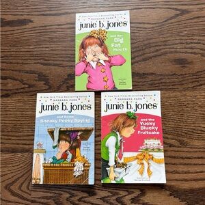 Junie B Jones books 3-5
